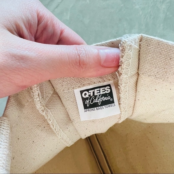 Q tee of California apron bag towel tote bag - Picture 5 of 6